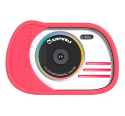 Kidywolf - Kinder Foto & Video Kamera rosa