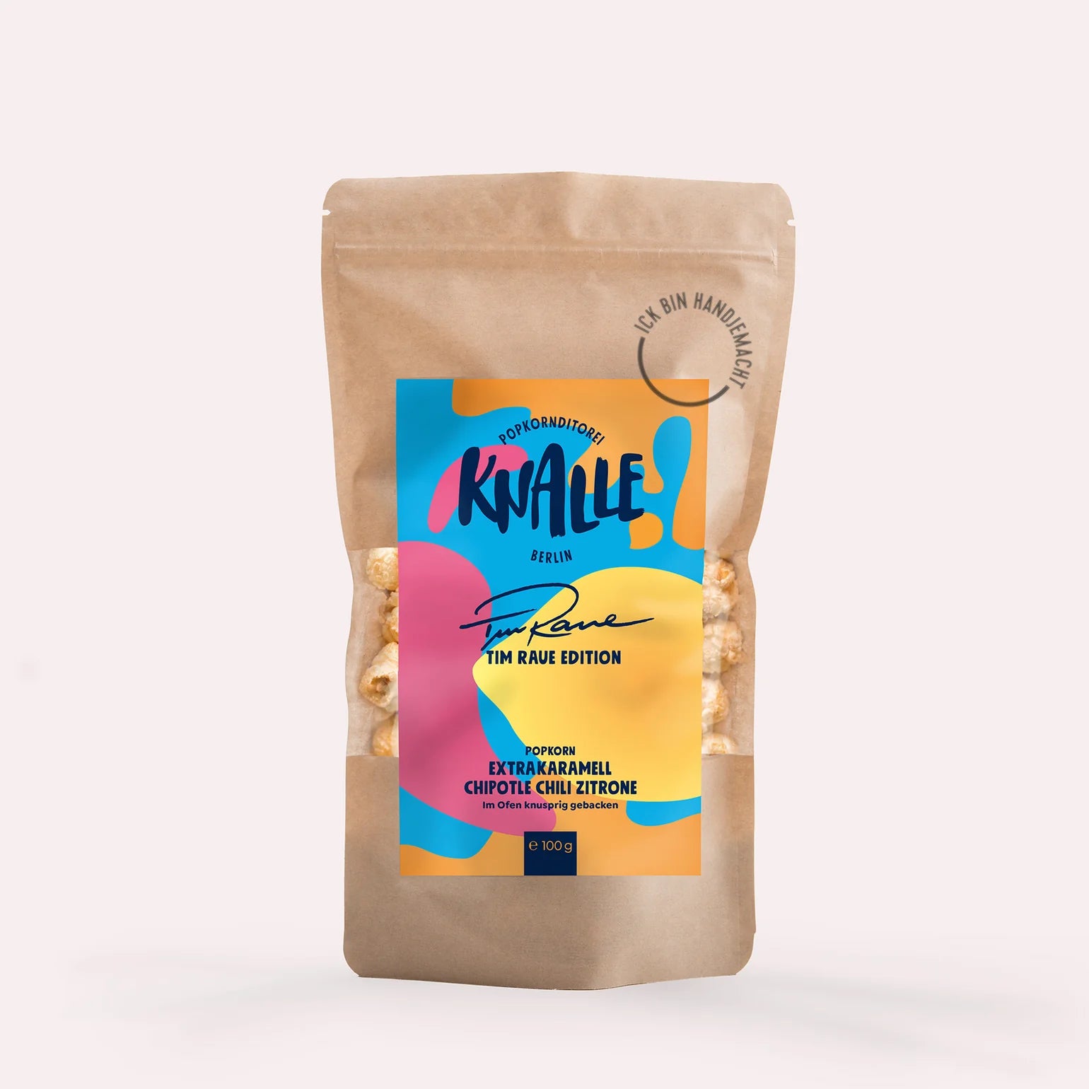 Knalle Berlin - Extrakaramell Chipotle Chili Zitrone Popcorn 100g