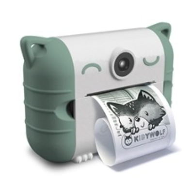 Kidywolf - Kinder Sofortbild Kamera Grün