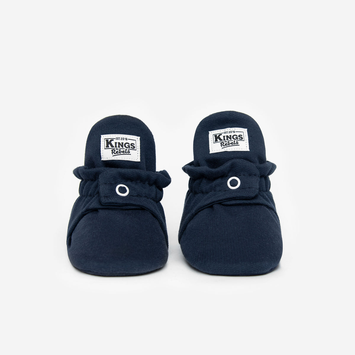 Kings & Rebels - Rutschfeste Schuhe Baumwolle Dunkelblau