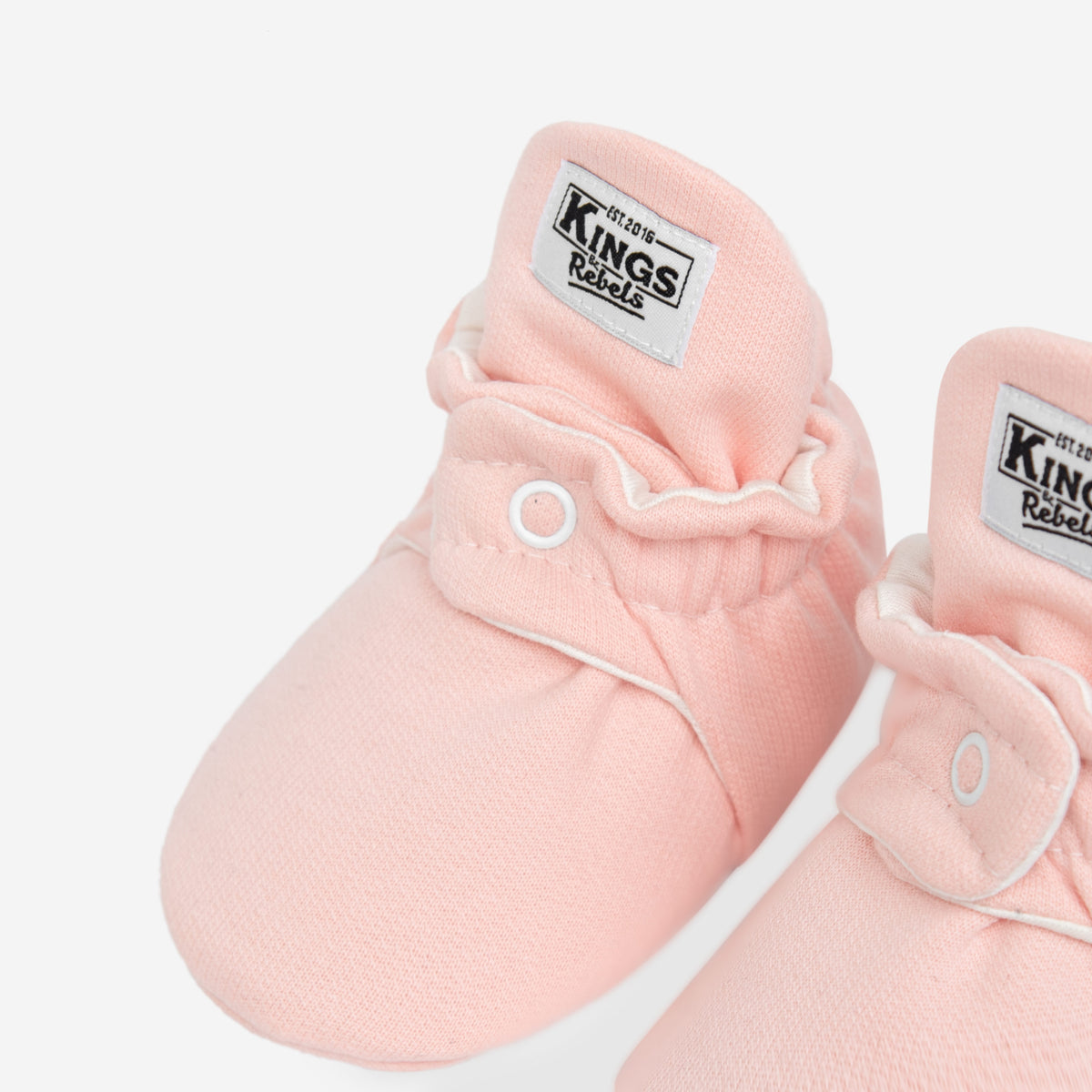 Kings & Rebels - Baby Schuhe Baumwolle Rosa