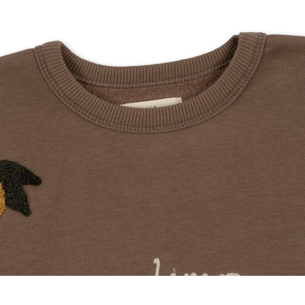 Konges Slojd - Kinder Sweatshirt Zitronen Biobaumwolle