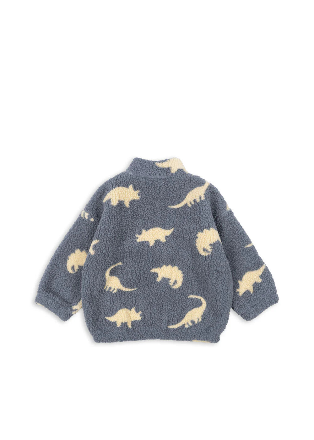 Konges Slojd - blaue Teddyjacke mit Dinos