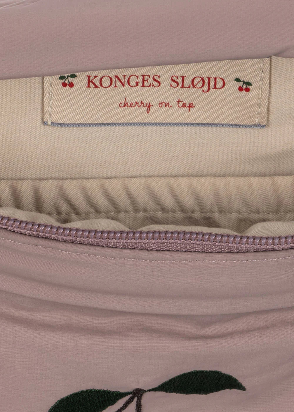 Konges Slojd - Juno Kinder Bauchtasche Kirsche rosa