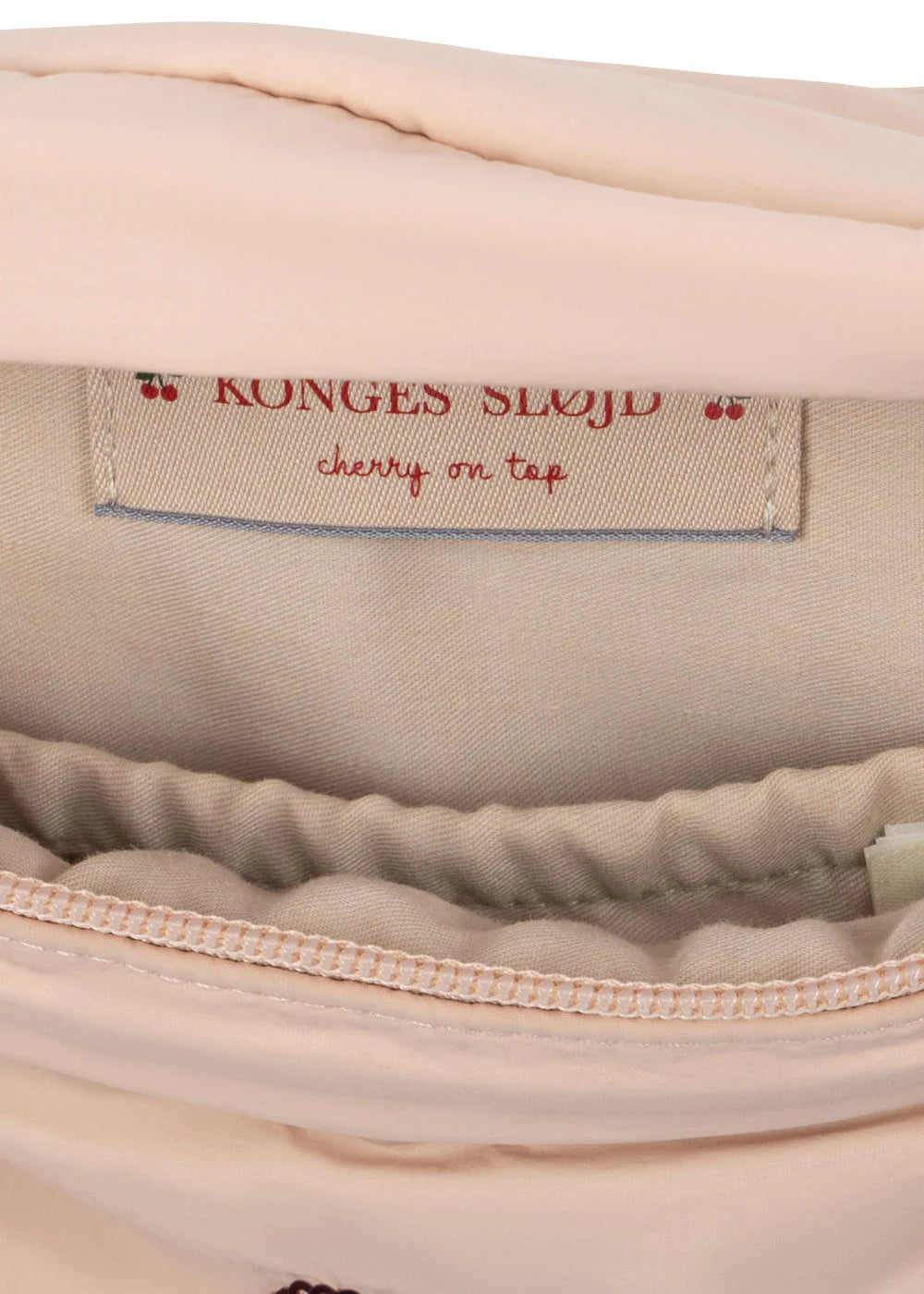 Konges Slojd - Juno Bauchtasche Herz rosa