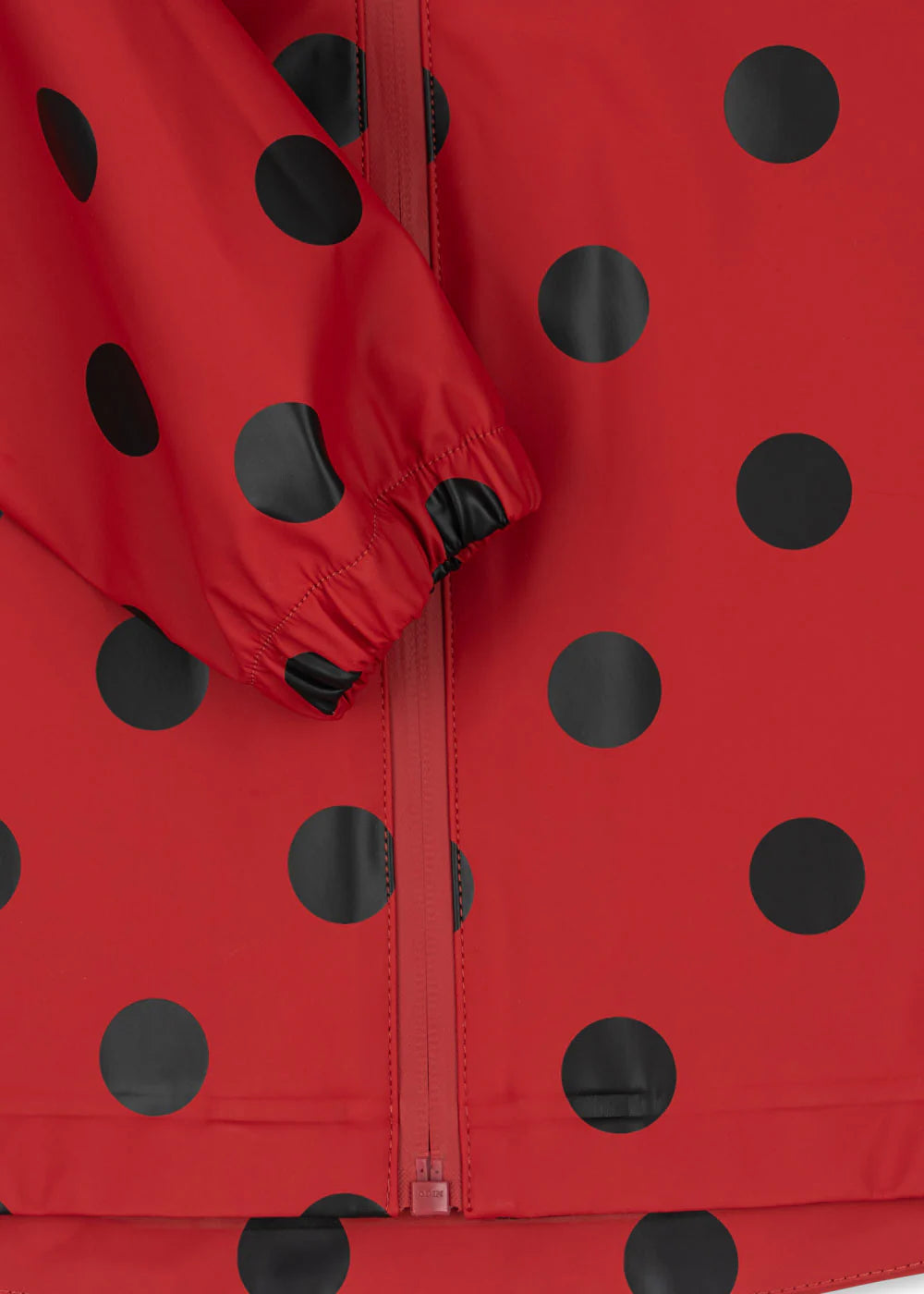 Konges Slojd - Baby Regenkleidung rot Punkte
