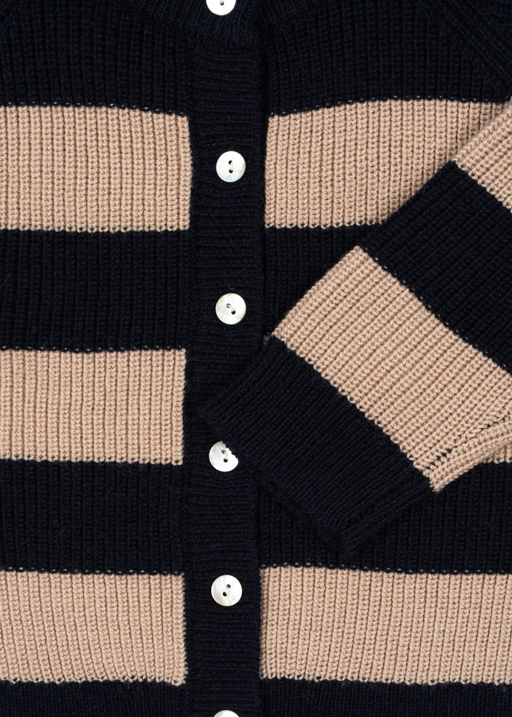 Konges Slojd - Kinder Strickjacke Wolle Streifen