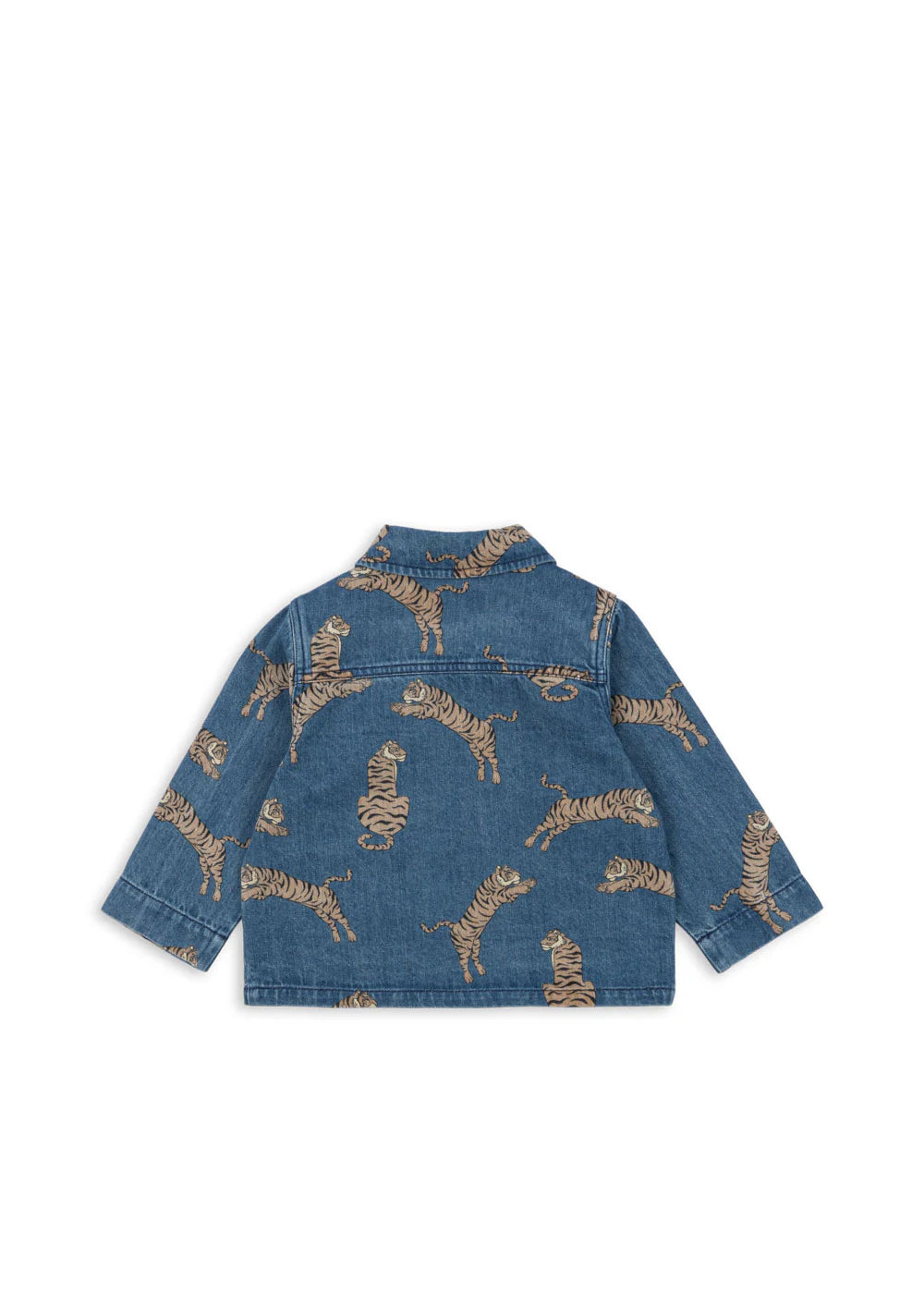 Konges Slojd - Jeansjacke mit Tiger-Print für Kinder