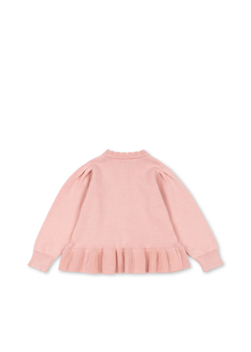 Konges Slojd - Strickjacke für Kinder/Mädchen mit Herzen vorne in rosa