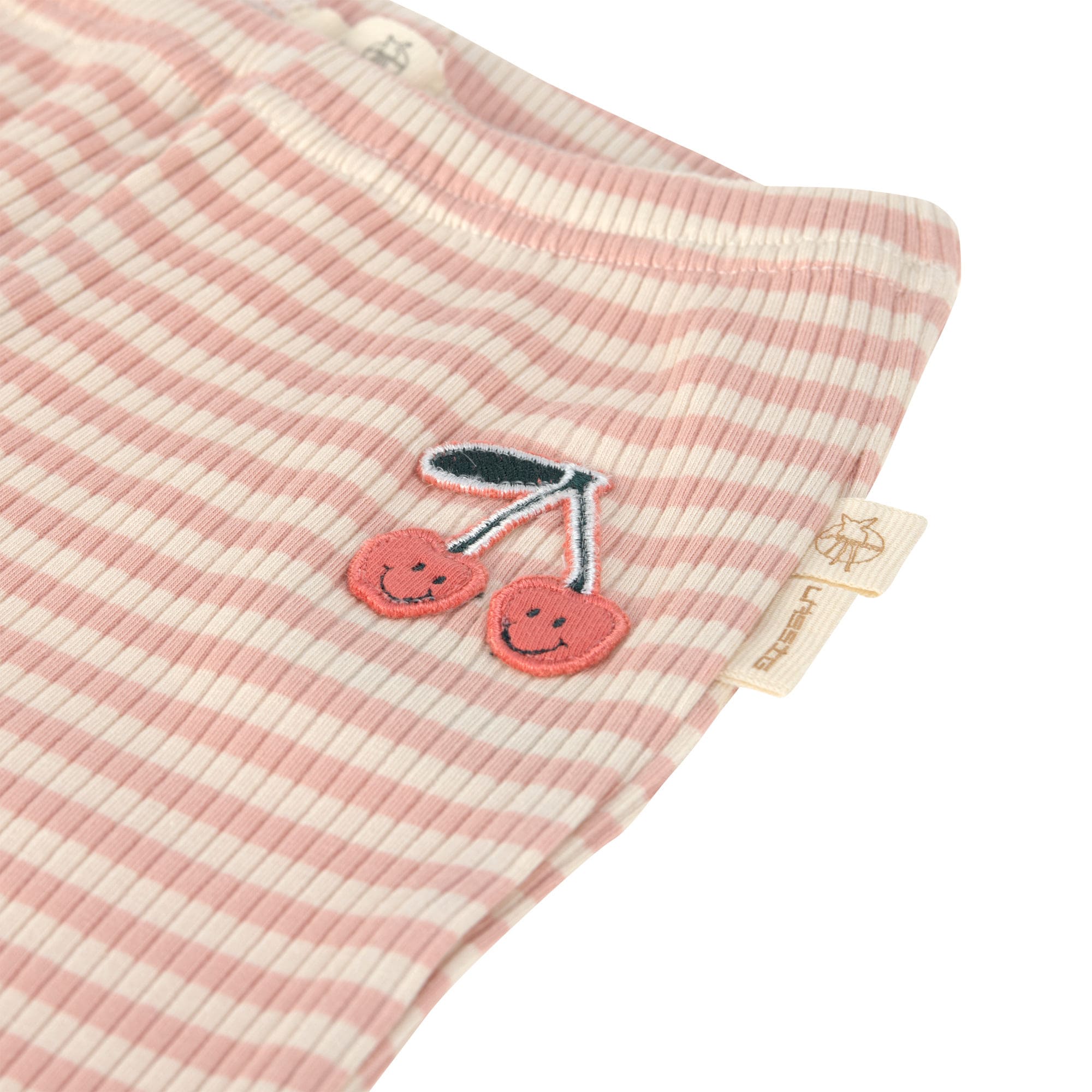 Lässig - Kinder Legging mit Streifen und Kirschen