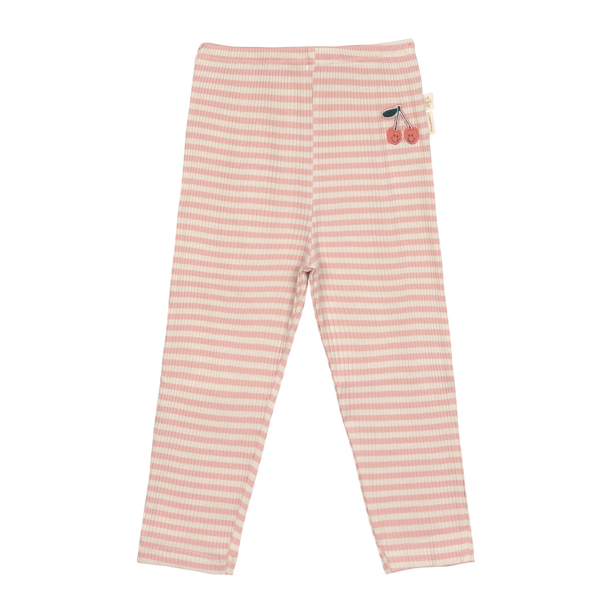 Lässig - Kinder Legging mit Streifen und Kirschen