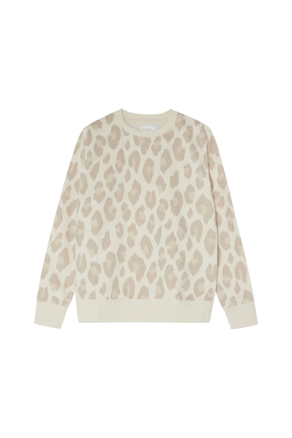Leevje - Damen Mini Me Sweatshirt leoprint