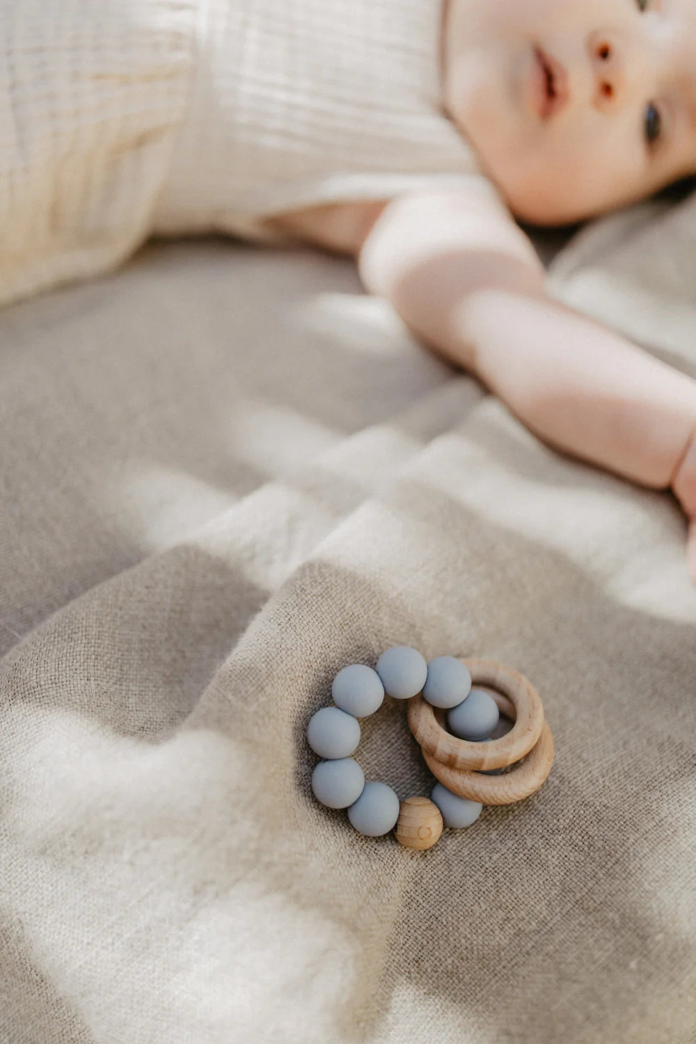 us Holz (Buche) und Silikonperlen