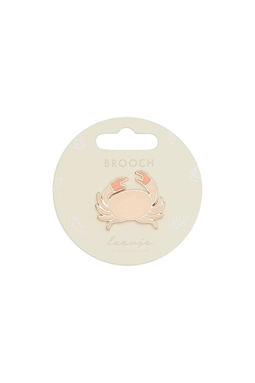 Leevje-Brosche-krabbe