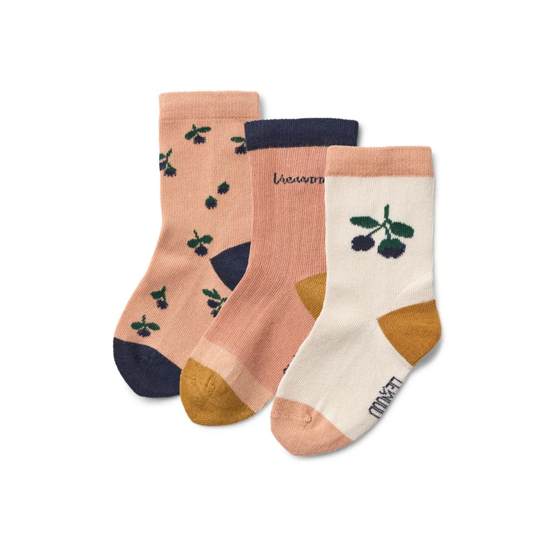 Liewood - Baby- Kindersocken 3-er Pack Berry