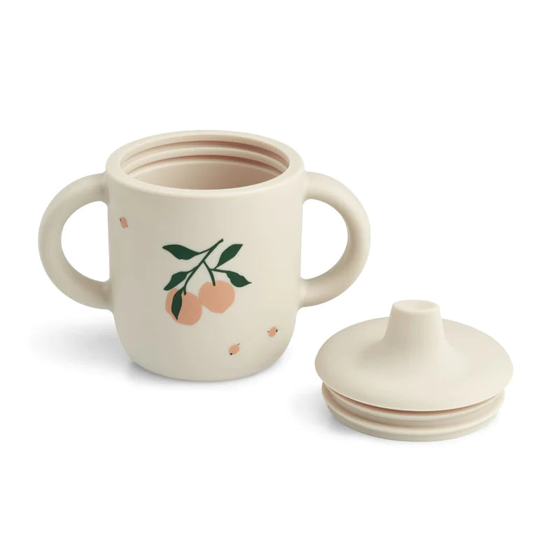 Liewood - Neil cup - Silikon Kindertasse Pfirsich