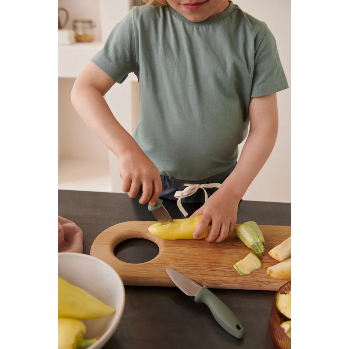 Liewood - Kindermesser Perry blau 2-er Set