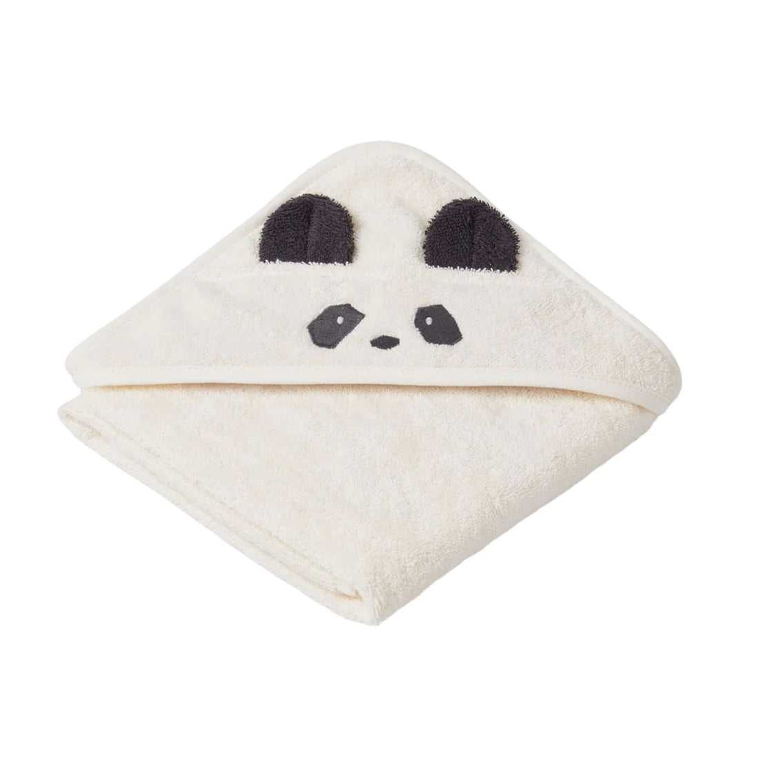 Liewood - Baby Kapuzenhandtuch Panda natur