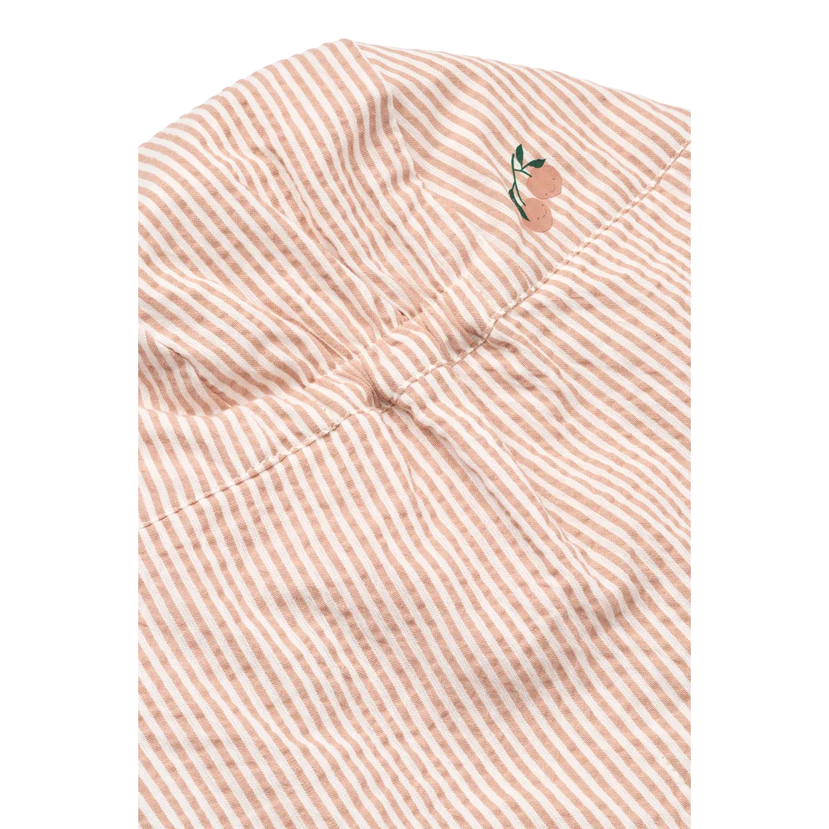 Liewood - Sonnenkappe Cecilia Biobaumwolle Streifen rosa