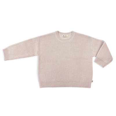 Lille Toni - Kinder Pullover "Paul" rosa aus Merinowolle