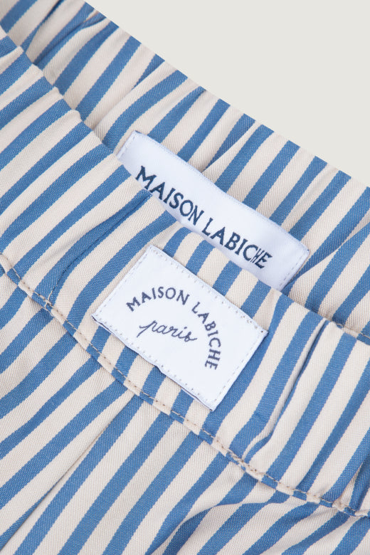 Maisonlabiche-hose-gestreift