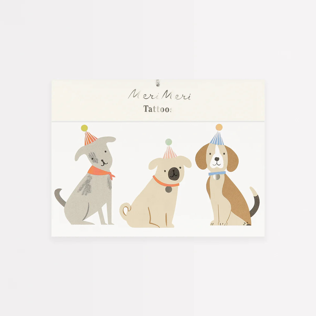 Meri Meri - Kinder Tattoos Hunde