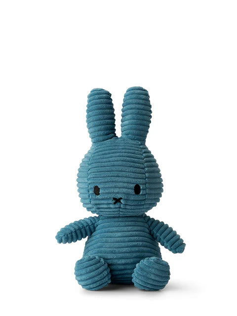 Bon Ton Toys - Miffy Kuscheltier Cord aviator blau 23cm