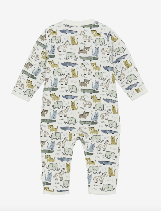 Minymo - Baby Strampler Tiere natur