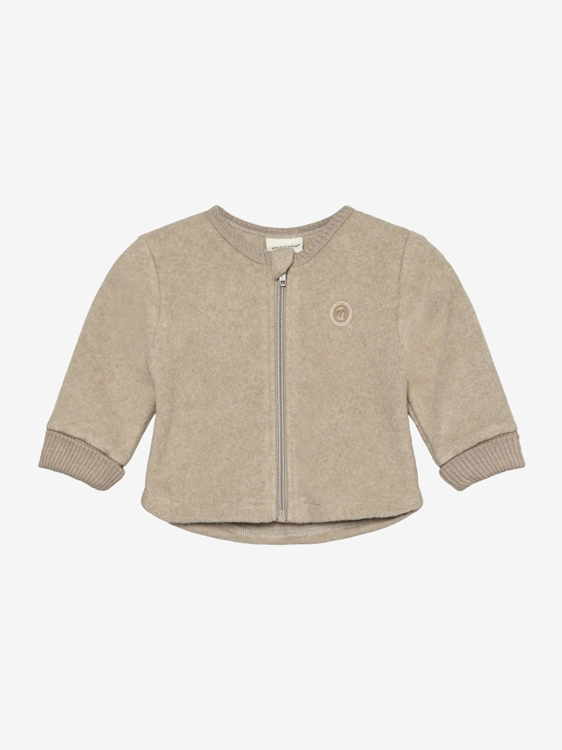 Minymo - Baby Fleecejacke braun Für Jungen und Mädchen