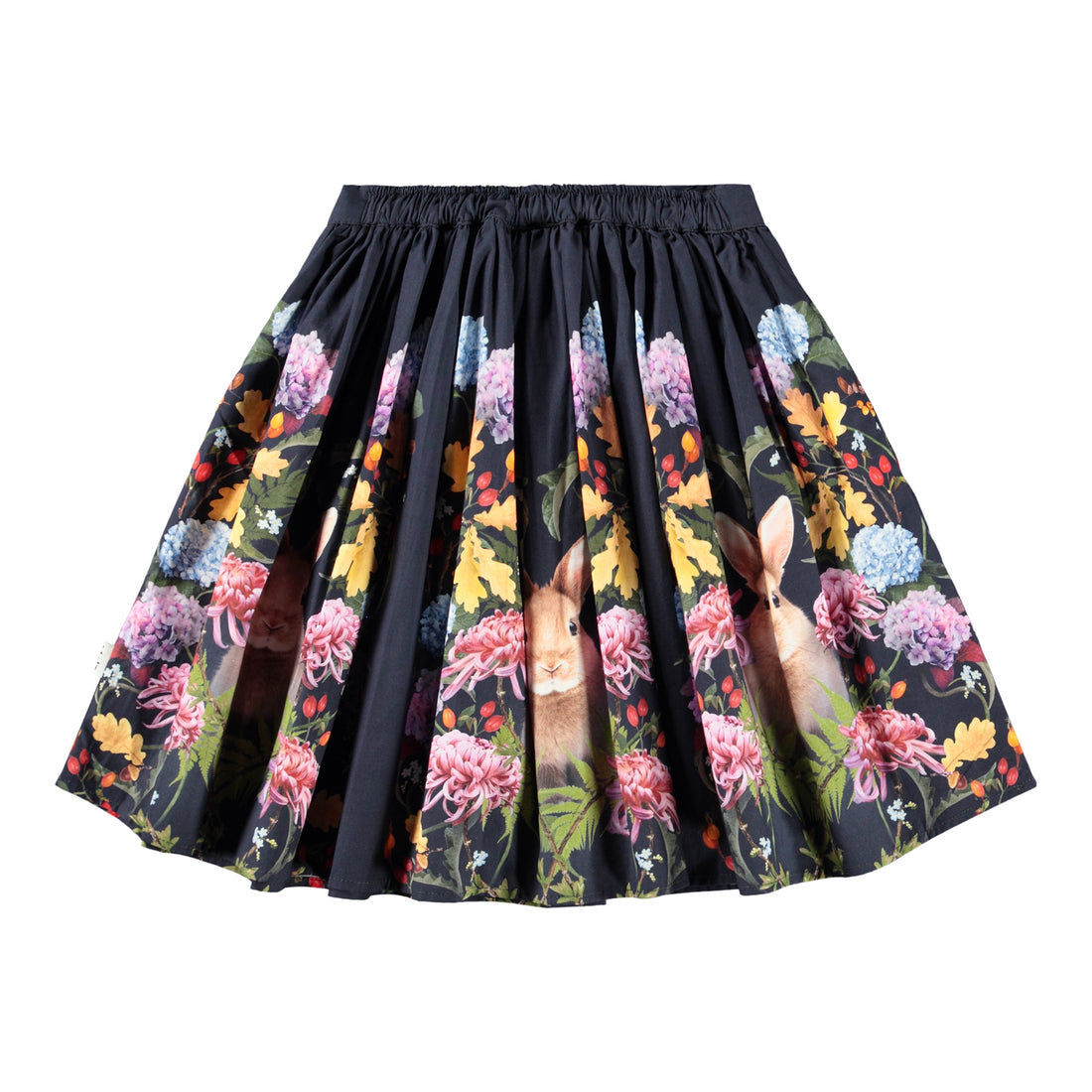 Molo - Rock für Mädchen mit Blumen und Hase