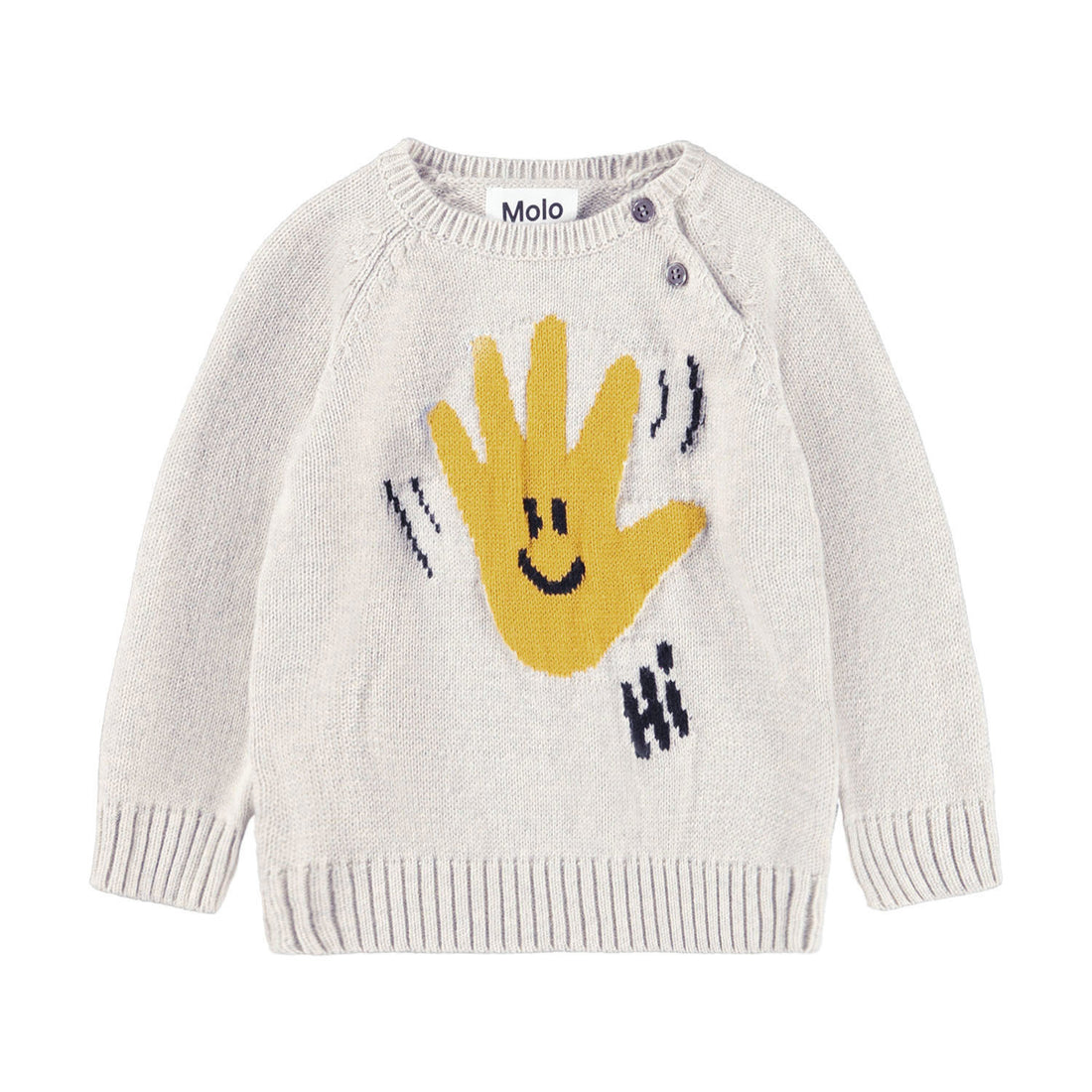 Molo - Strickpullover „Happy Hands“ für Babys