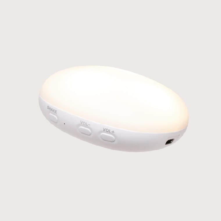 Moonie - Kuschelhase & Nachtlicht & Einschlafhilfe in einem beige