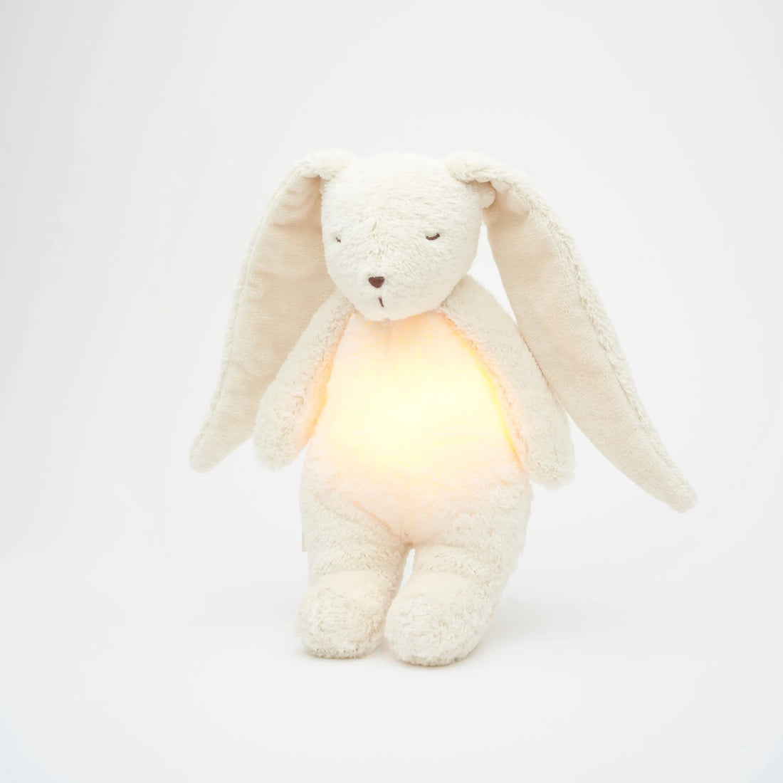 Moonie - Hase Einschlafhilfe mit Nachtlicht in weiß
