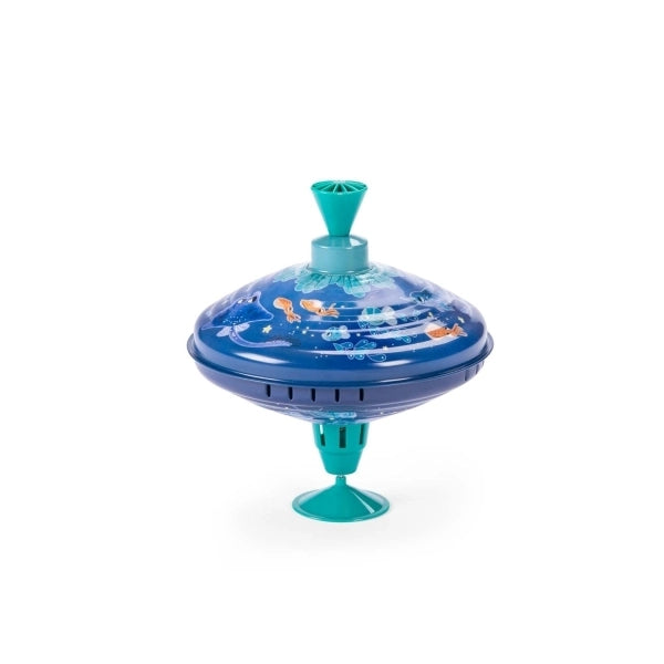 Moulin Roty - Großer Kinder Kreisel Paulie Meerestiere