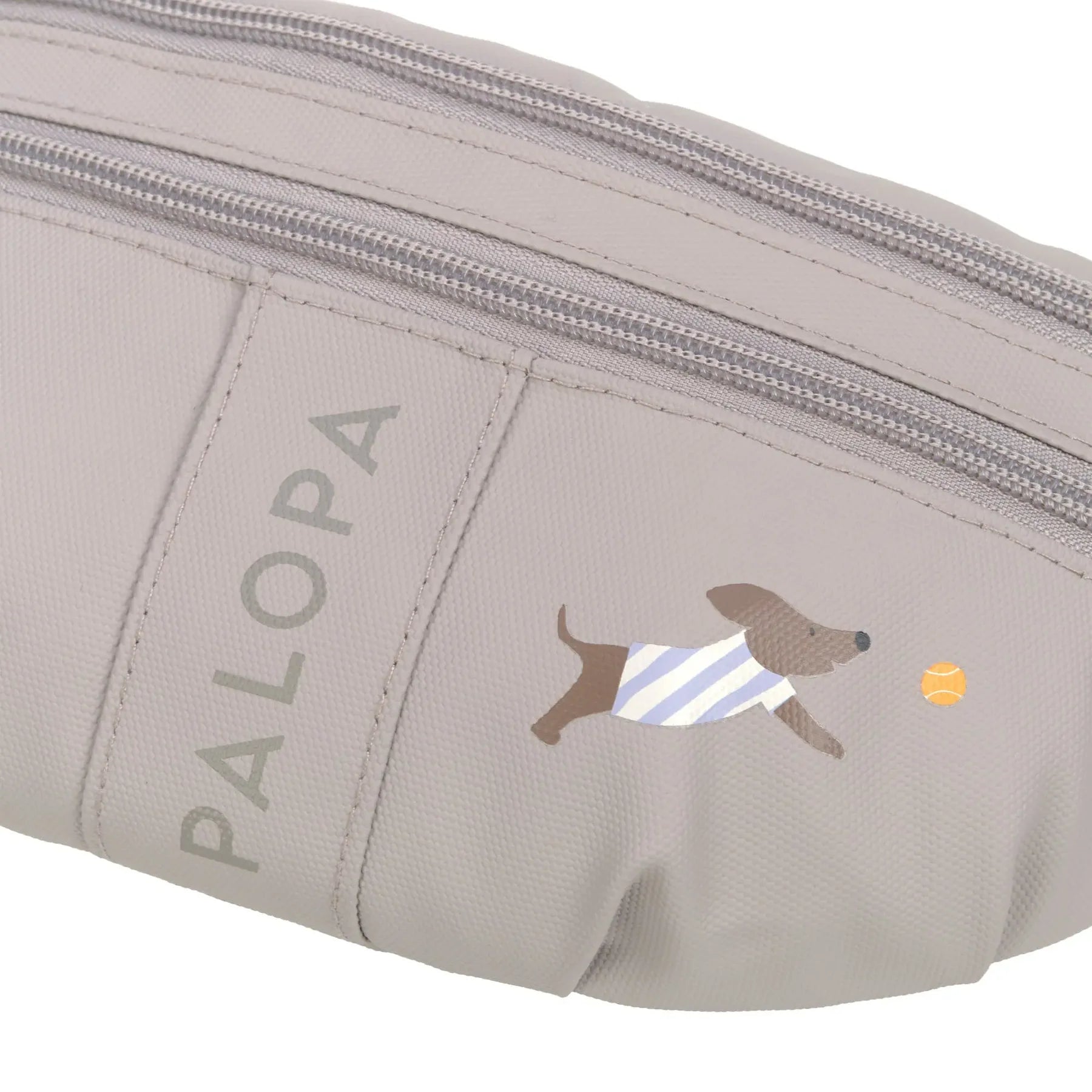 PALOPA - Kinder Bauchtasche Mini Enja Hund grau MINI & ME