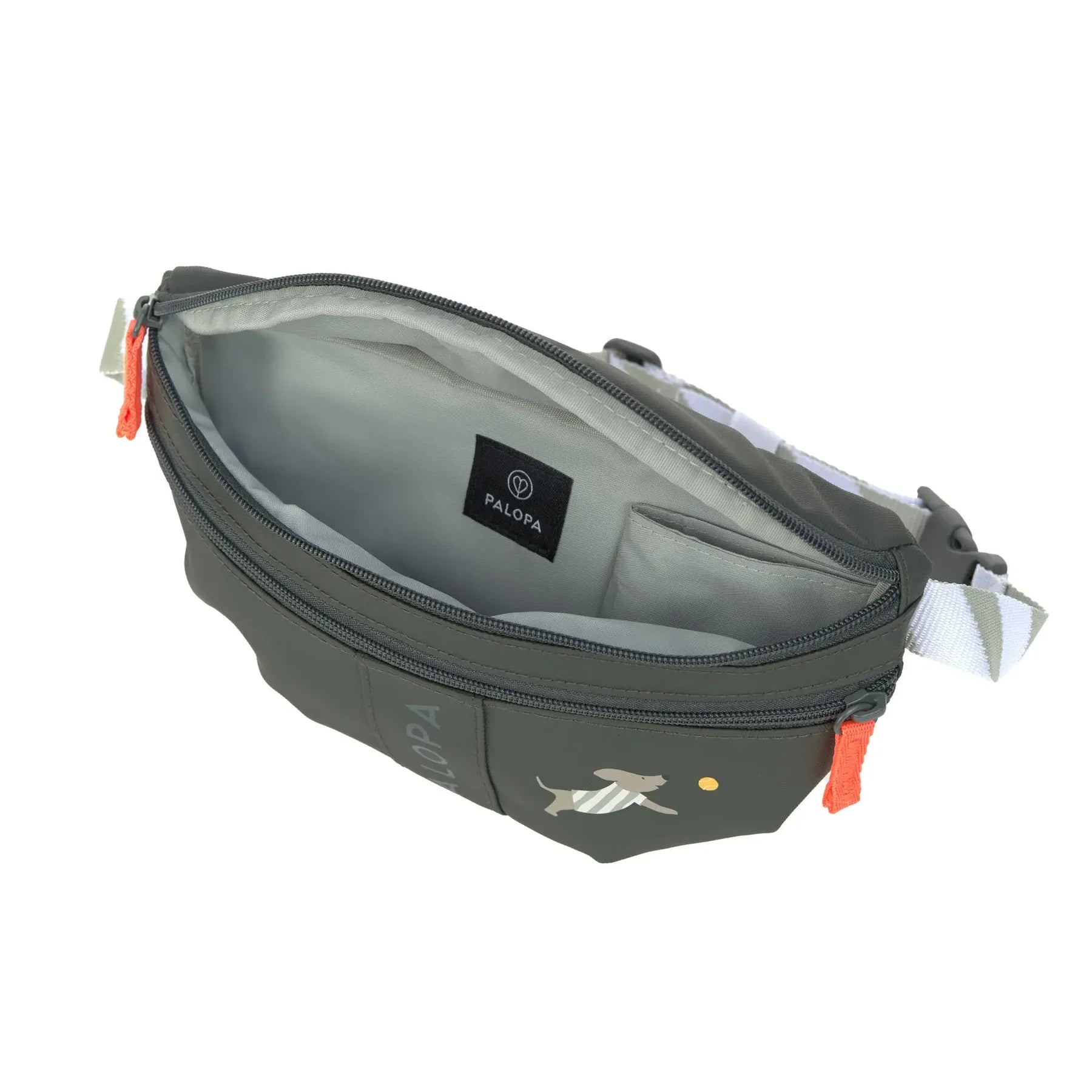 PALOPA - Kinder Bauchtasche Mini Enja Hund grün MINI & ME