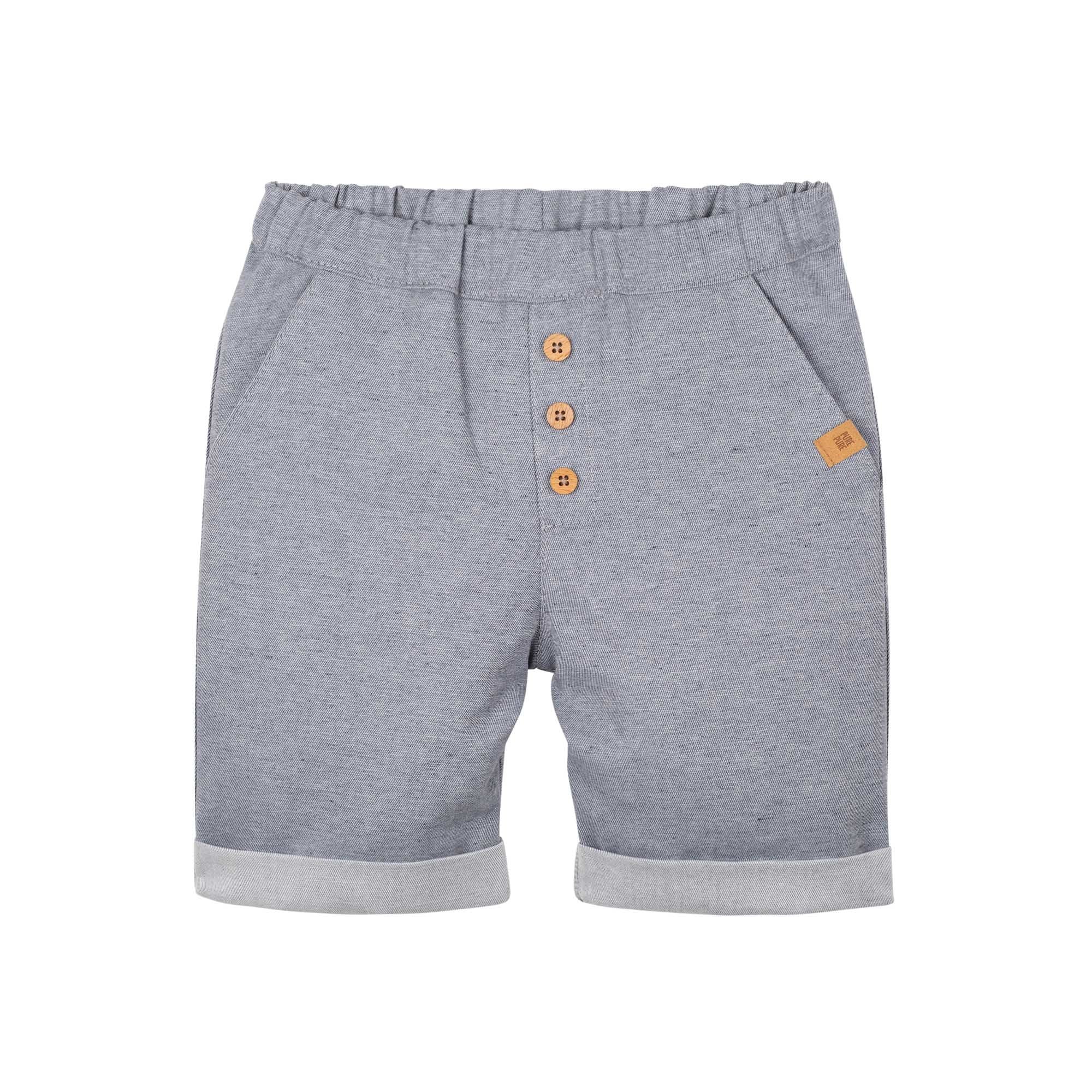 Pure Pure - Kinder Shorts Baumwolle hellblau