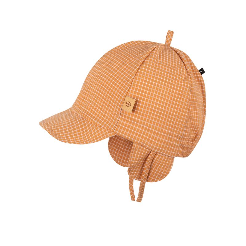 Pure Pure - Baby Sommermütze zum binden caramell