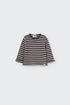 My Little Cozmo - Baby Sweater Remo gestreift blau, biobaumwolle