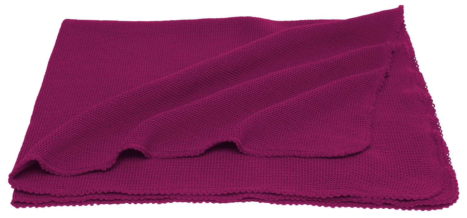 Reiff - Baby-Strickdecke kbTWolle beere