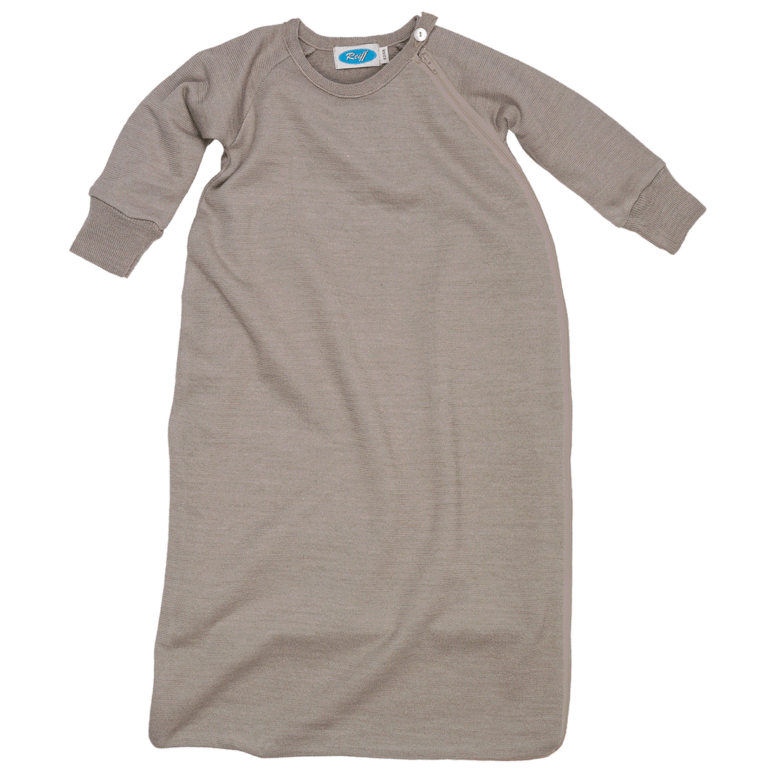 Reiff - Schlafsack mit Arm Wolle/ Seide beige