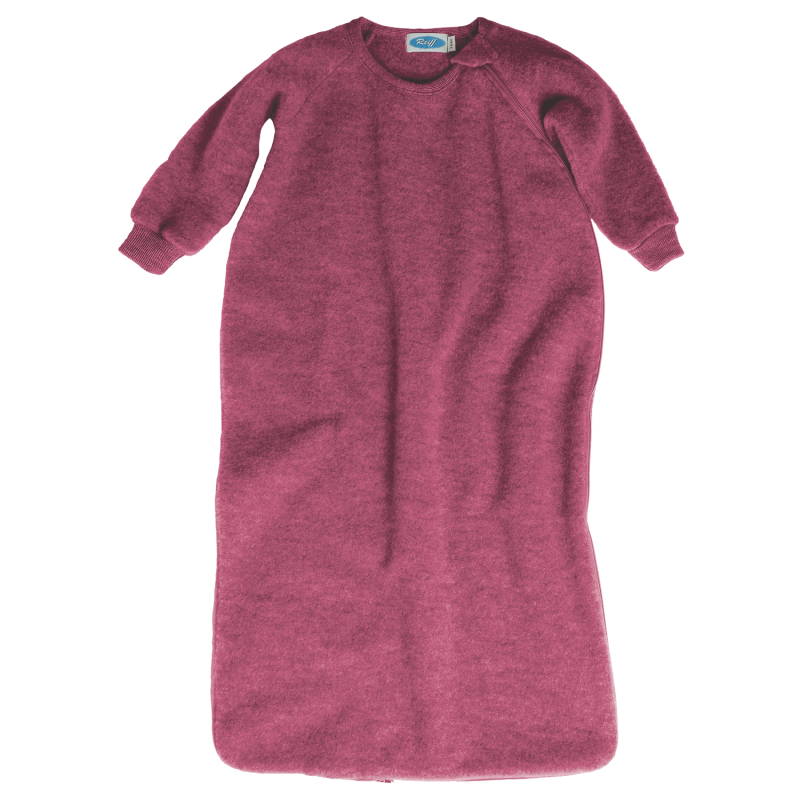 Reiff - Schlafsack mit Arm Wollfleece lila