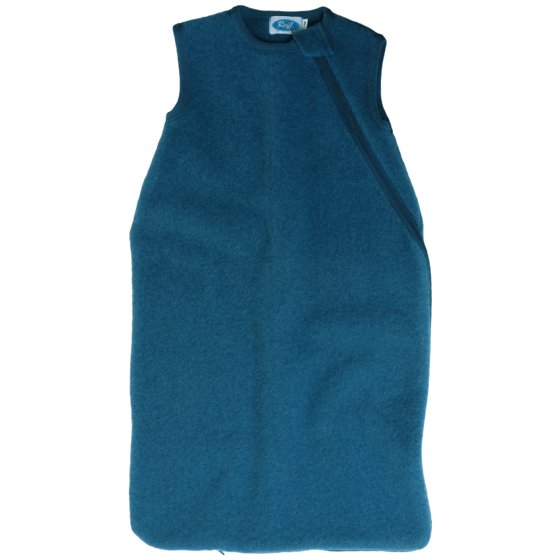 Reiff - Schlafsack ohne Arm Wollfleece pazifik