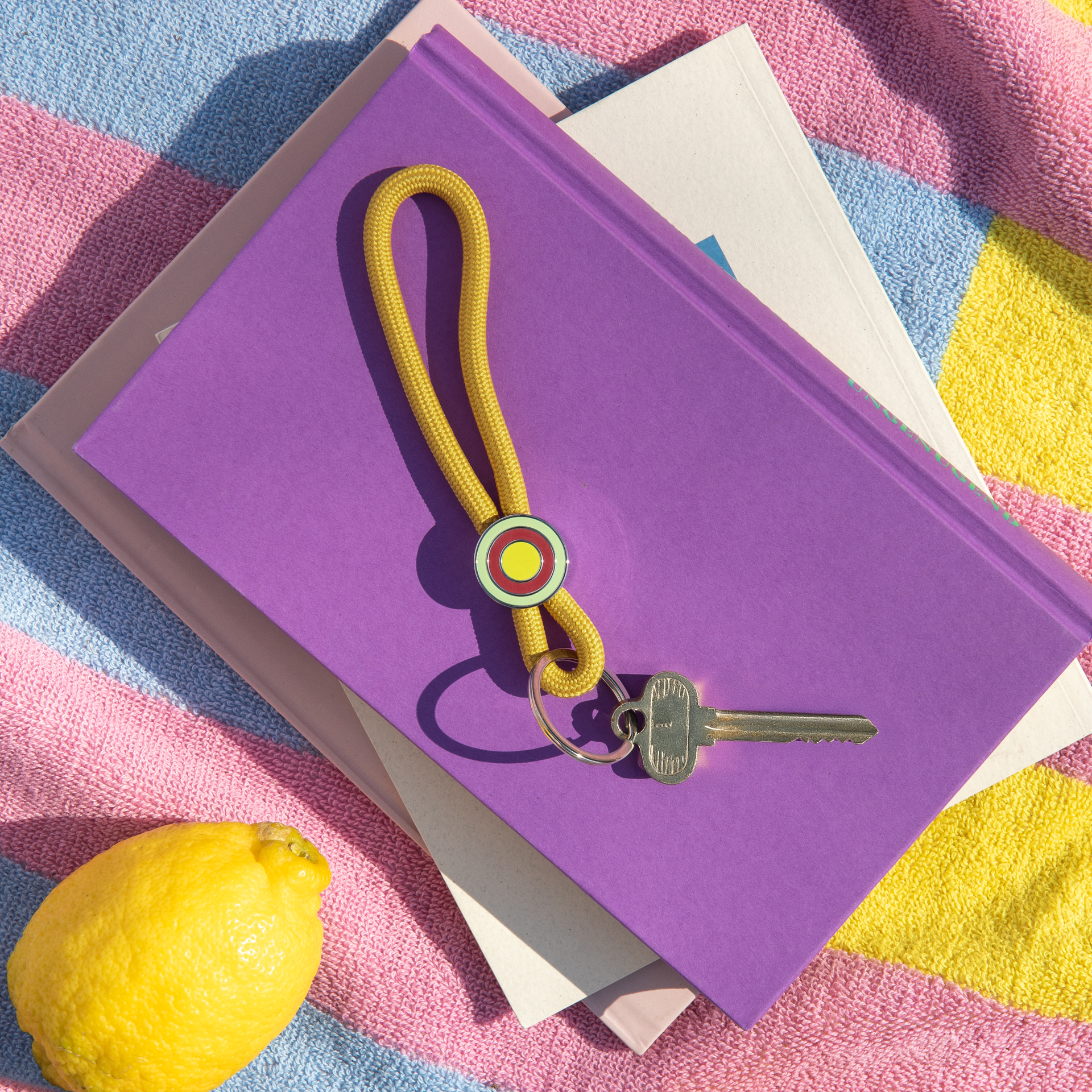 Remember - Schlüsselanhänger Ringo gelb