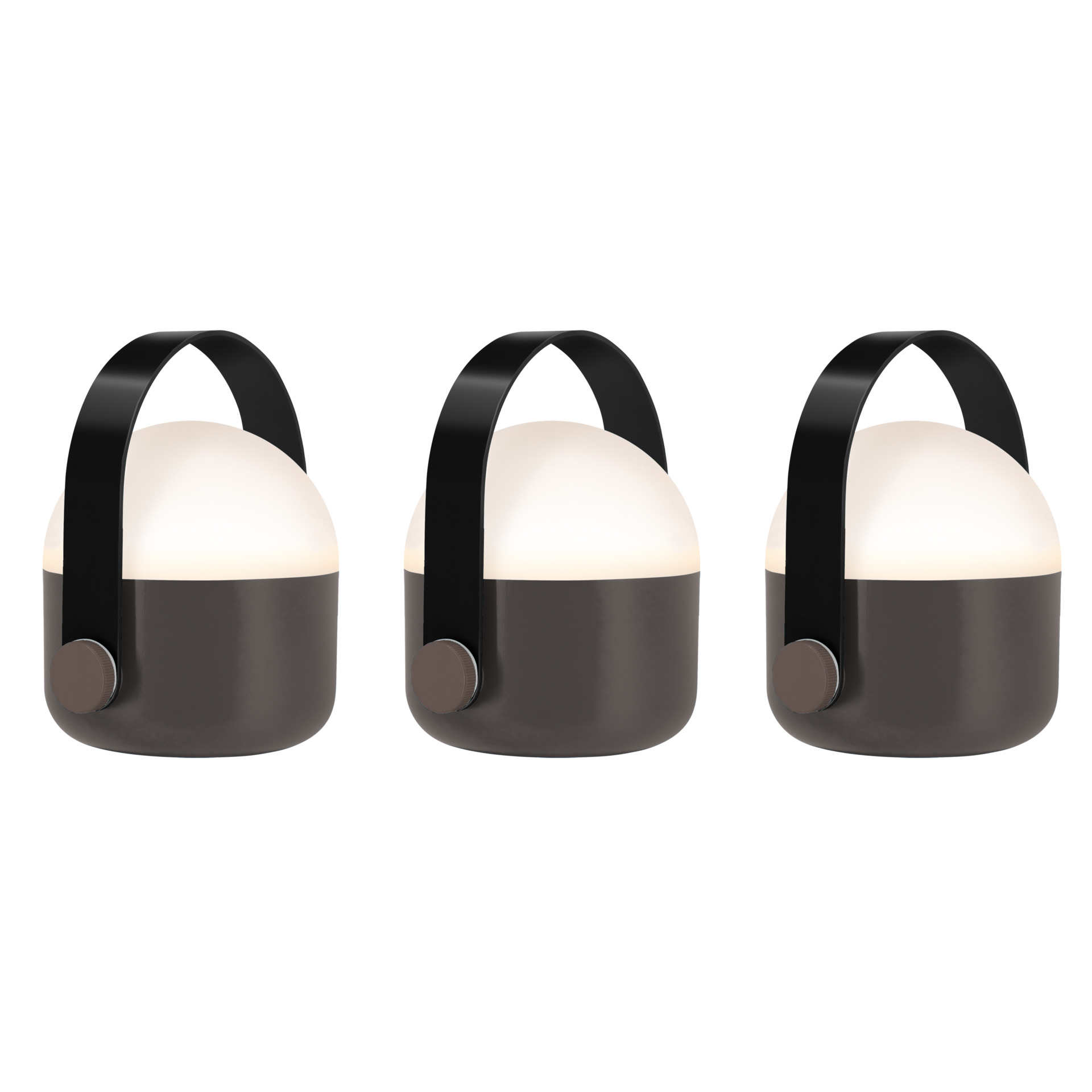 Remember - LED-Leuchten im 3er-Set, schwarz