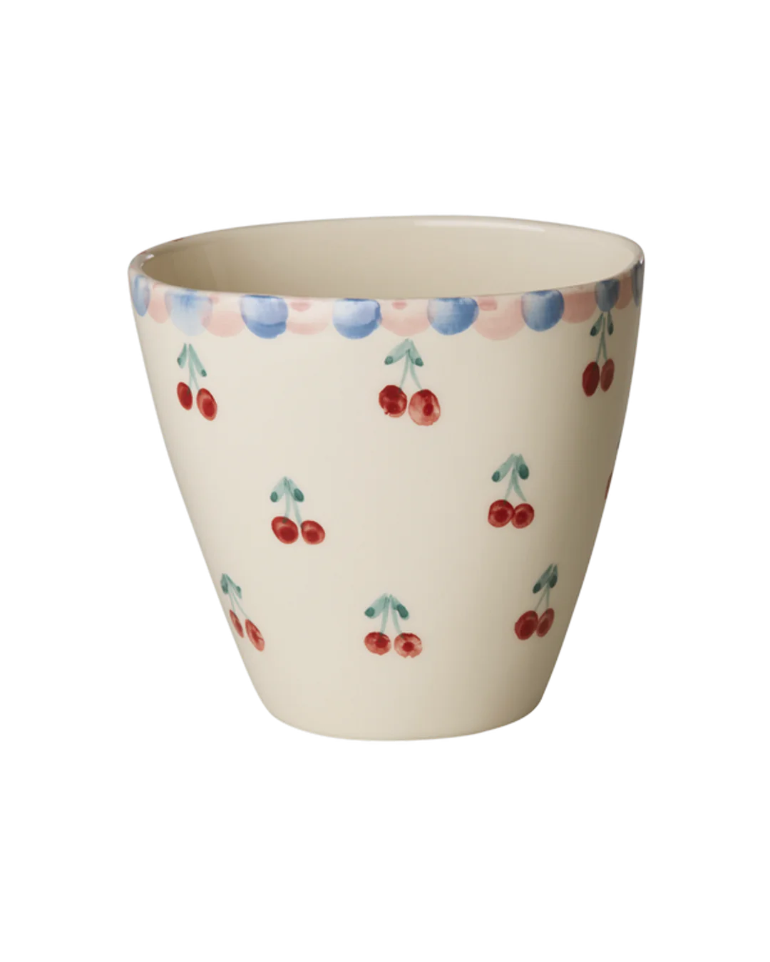 Rice - Tasse handbemalt mit Kirschen