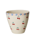 Rice - Tasse handbemalt mit Kirschen