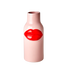 Rice - Vase roten Lippen auf rosa