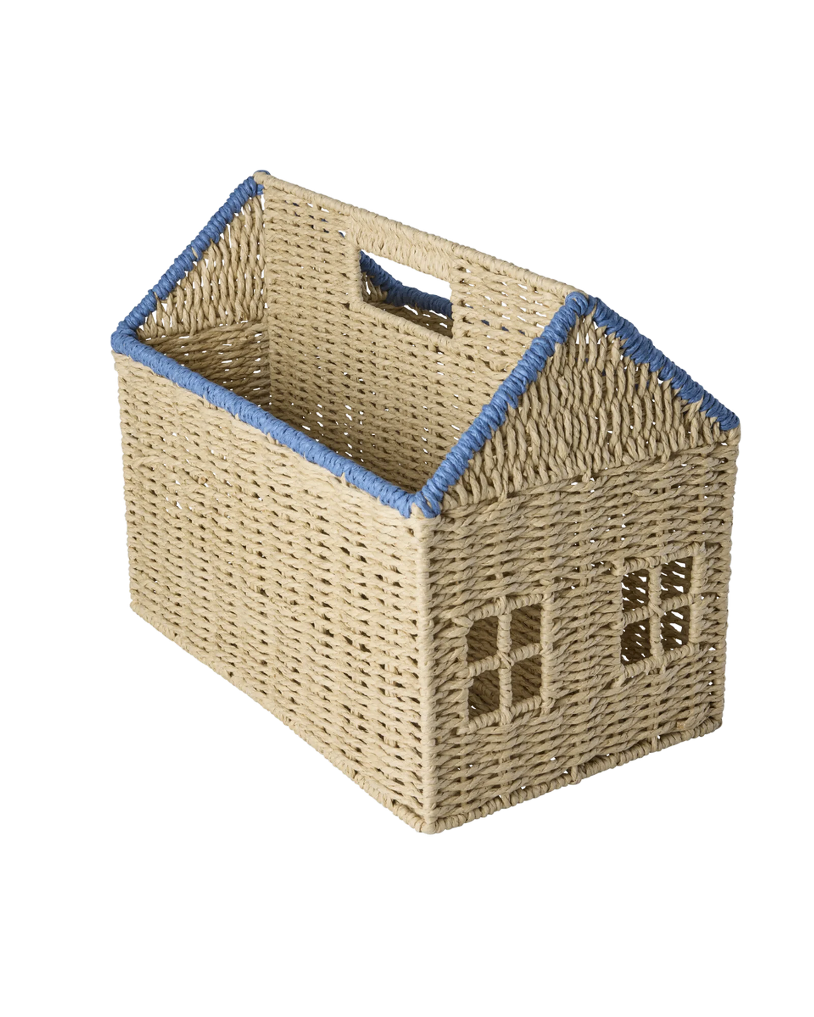 ▷ Rice - Haus Buchaufbewahrung Blau