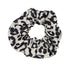 Rose in April - Scrunchie Leoprint schwarz/natur